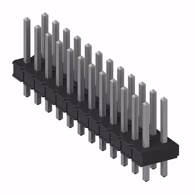 929836-01-12 3M  Headers Male Pins